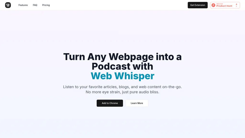 Web Whisper 工具截图