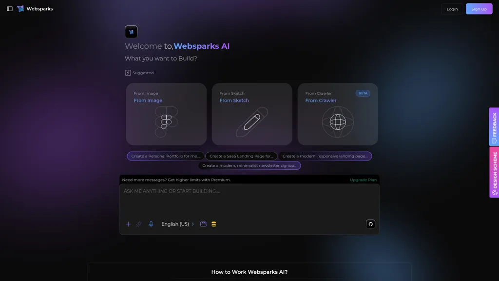 Websparks 工具截图