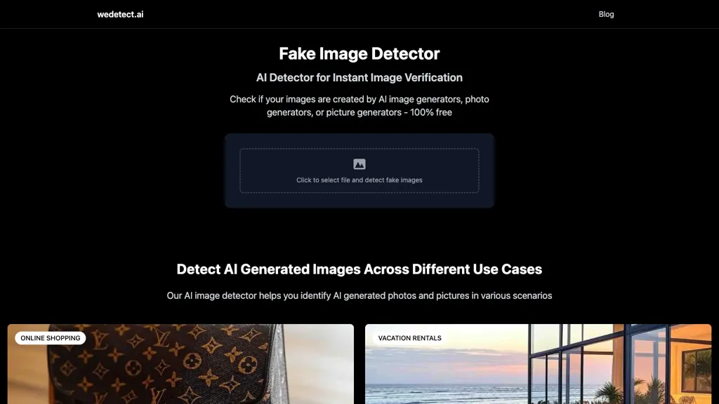 wedetect.ai 官网截图