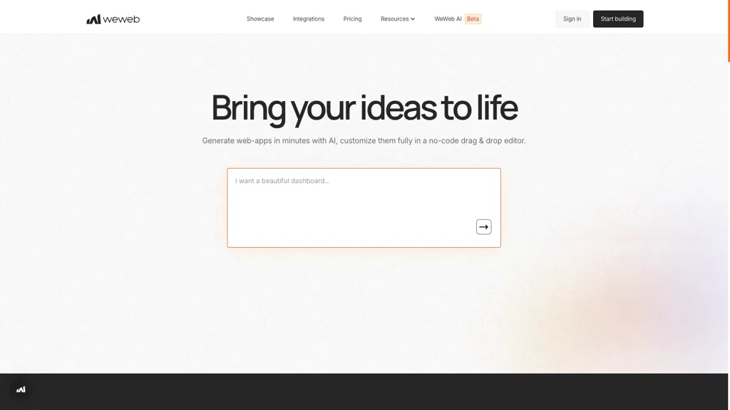 WeWeb 工具截图