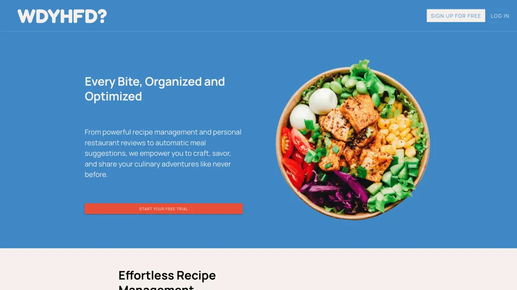 WhatDidYouHaveForDinner 工具截图