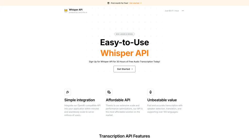 WhisperAPI 工具截图
