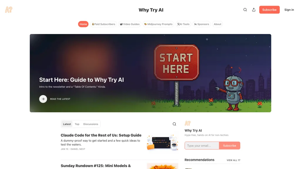 Why Try AI 工具截图