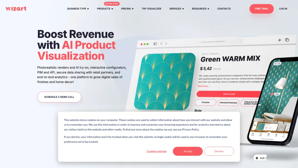 wizart.ai 官网截图