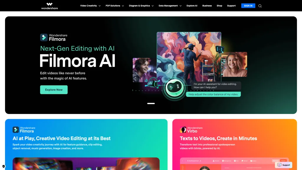 wondershare.net 官网截图