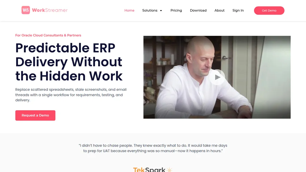 WorkStreamer 工具截图