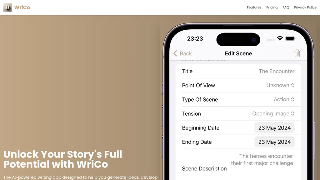 WriCo 官网截图