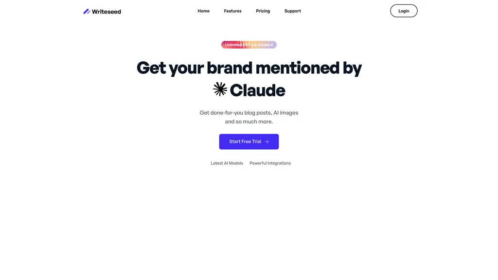 Writeseed 官网截图
