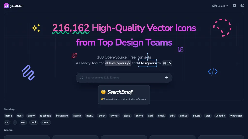 Yesicon 官网截图
