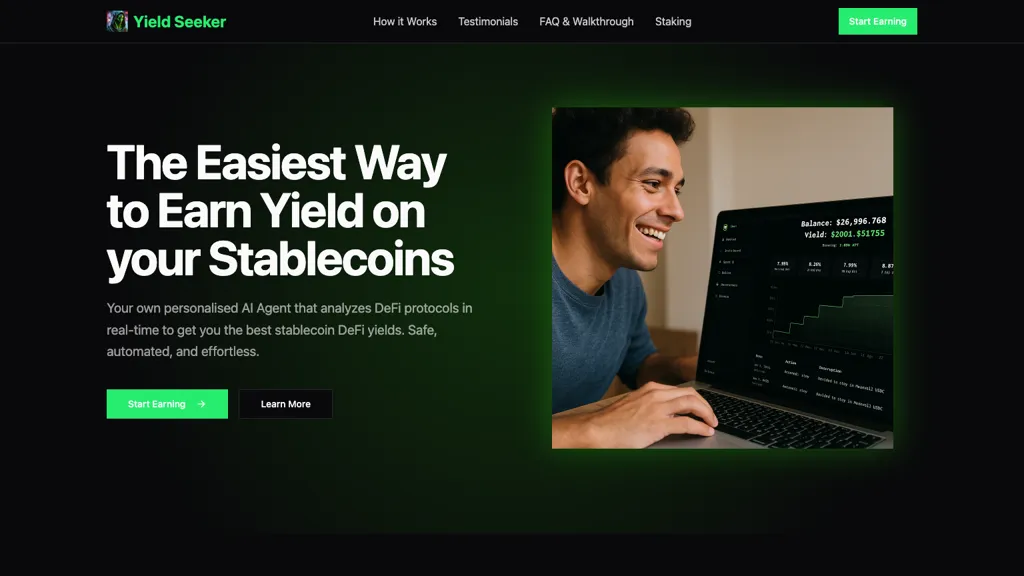 Yield Seeker 工具截图