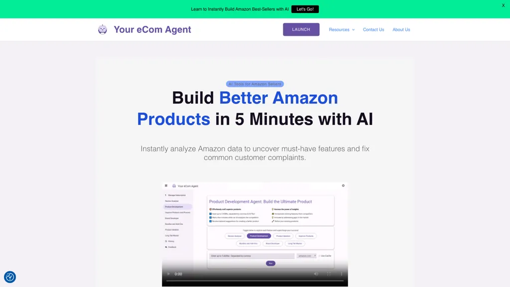 Your eCom Agent 工具截图