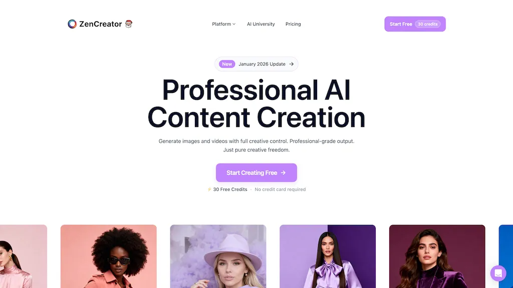 ZenCreator 工具截图