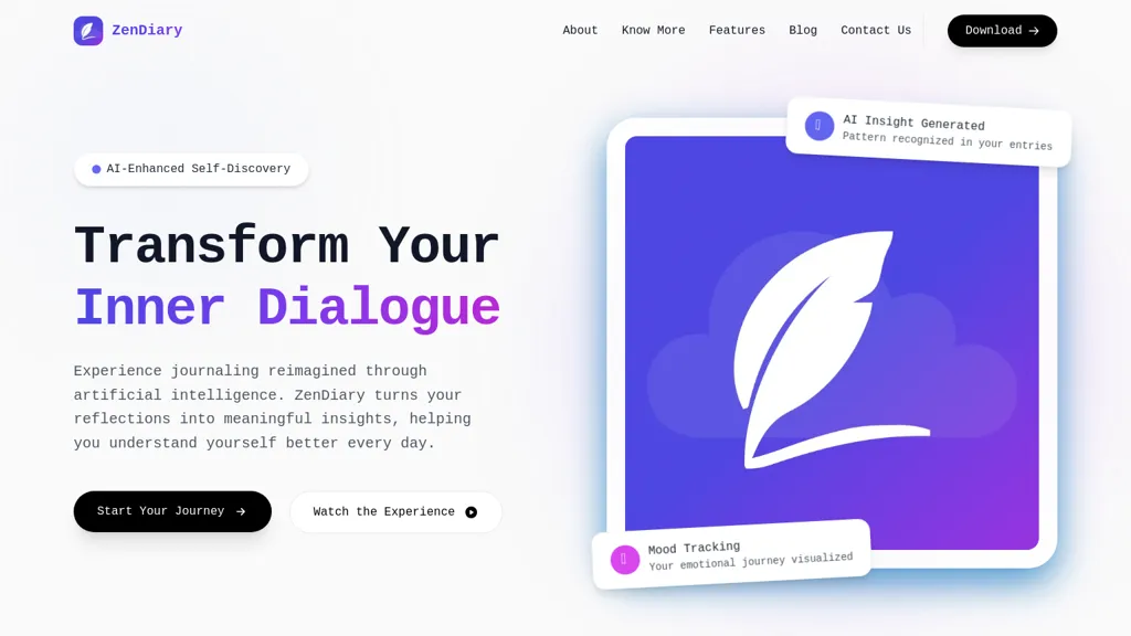 ZenDiary 工具截图
