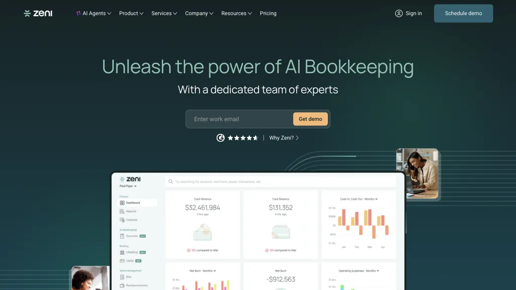 zeni.ai 官网截图