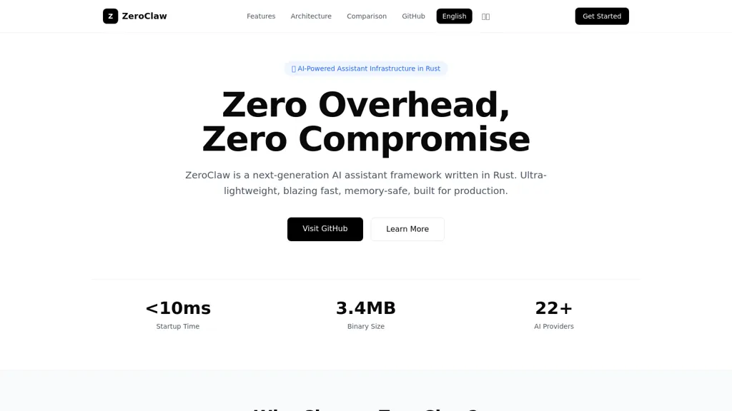 ZeroClaw 工具截图