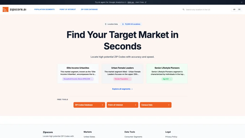 Zipscore AI 工具截图