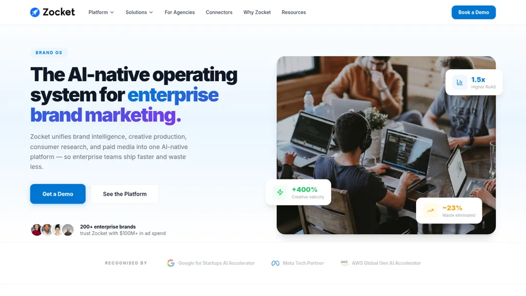 Zocket 官网截图