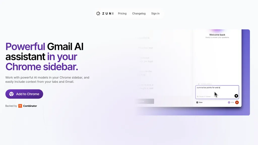 Zuni 官网截图